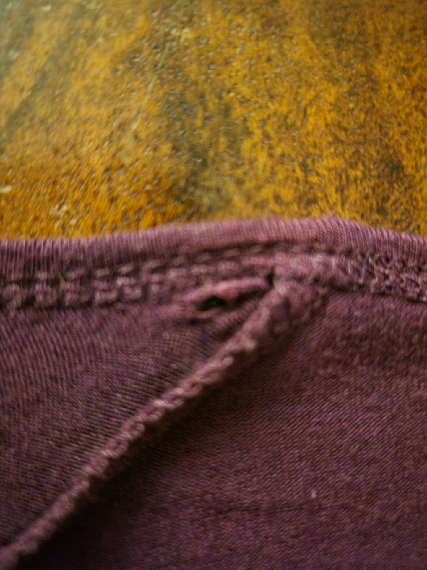 Deep Grape Draped Crossover Top