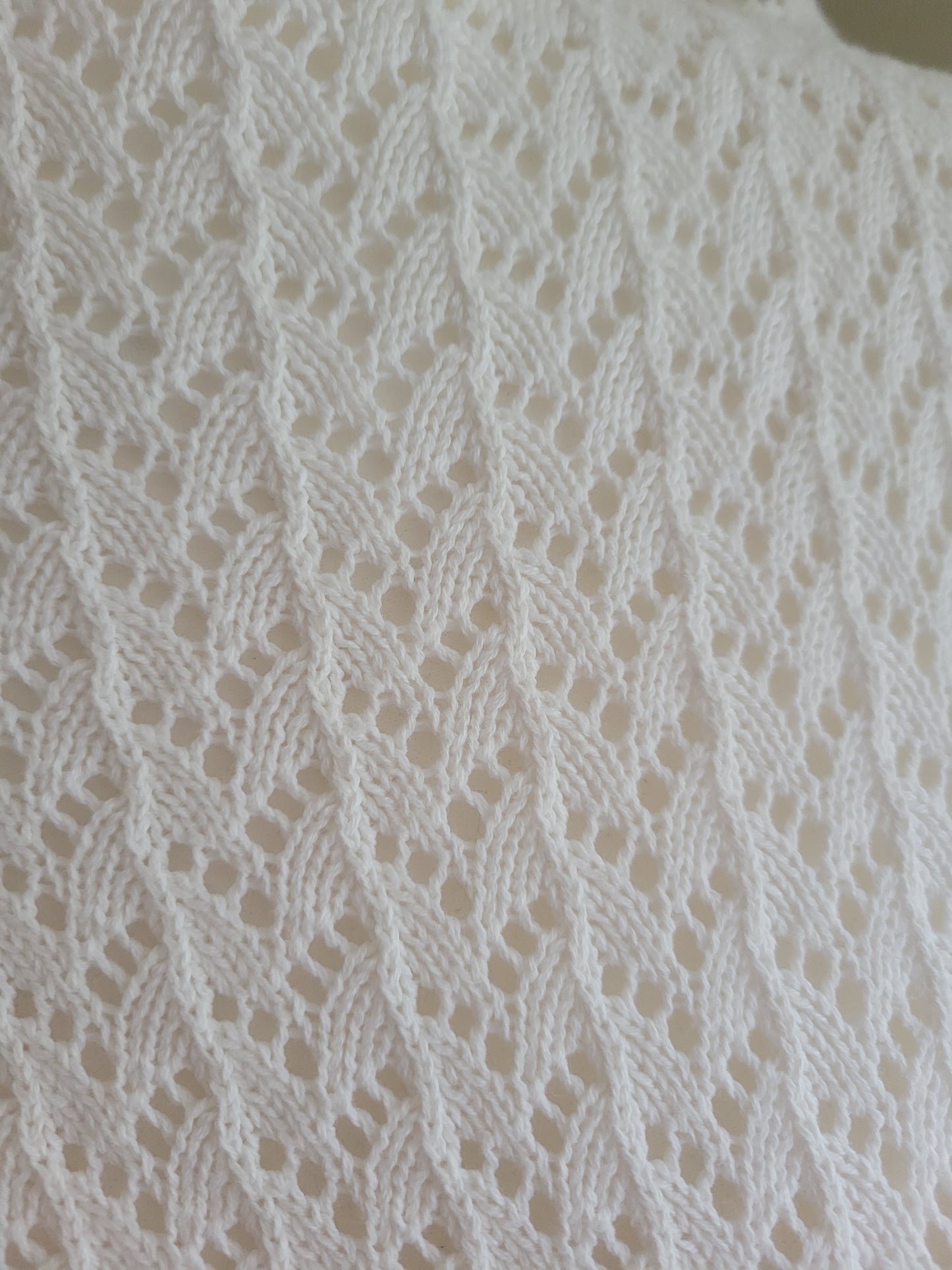 Whisper of Snow Lace Knit Cardigan