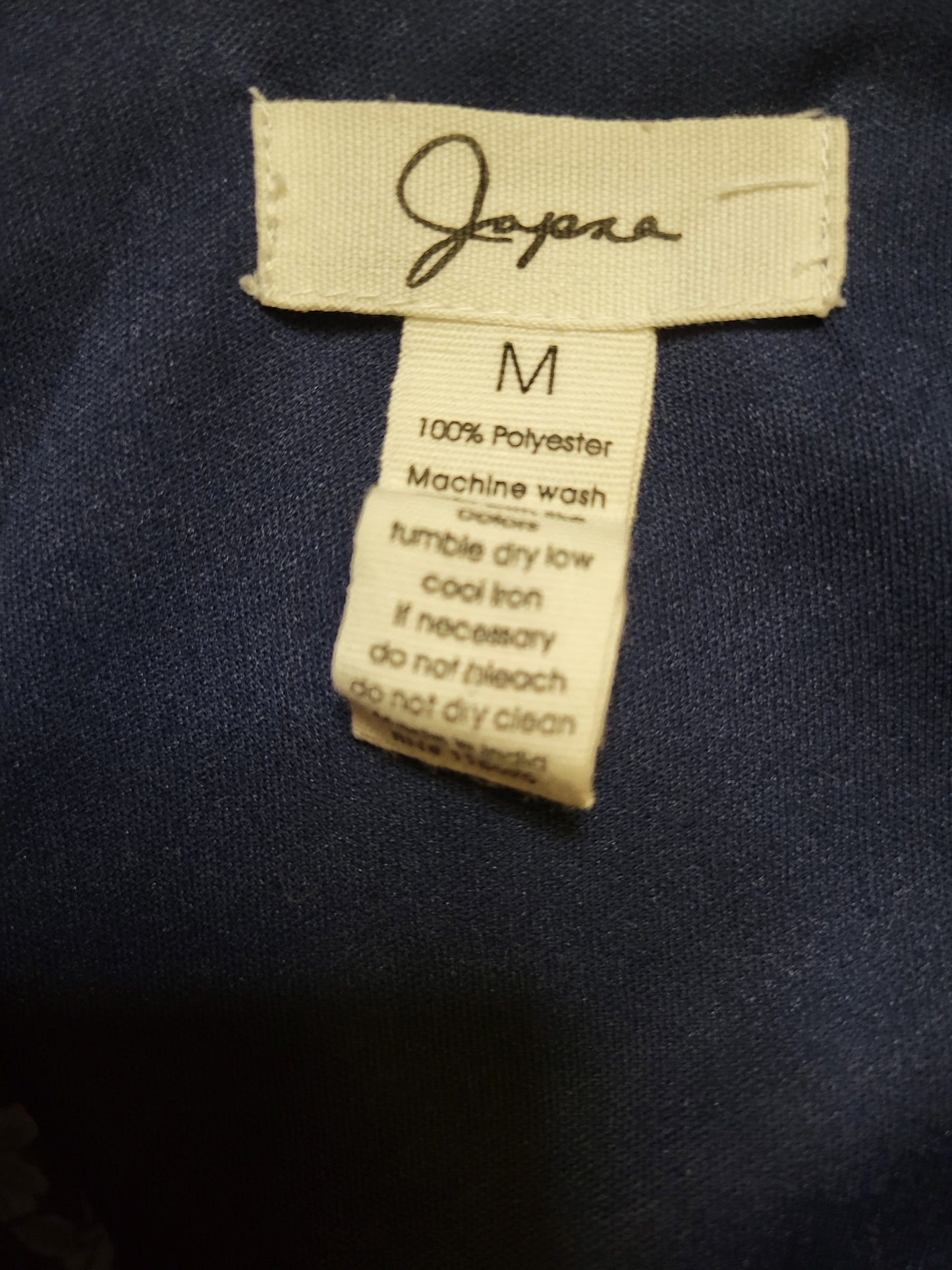 Petals and Midnight Japan Navy Blossom Wrap Blouse