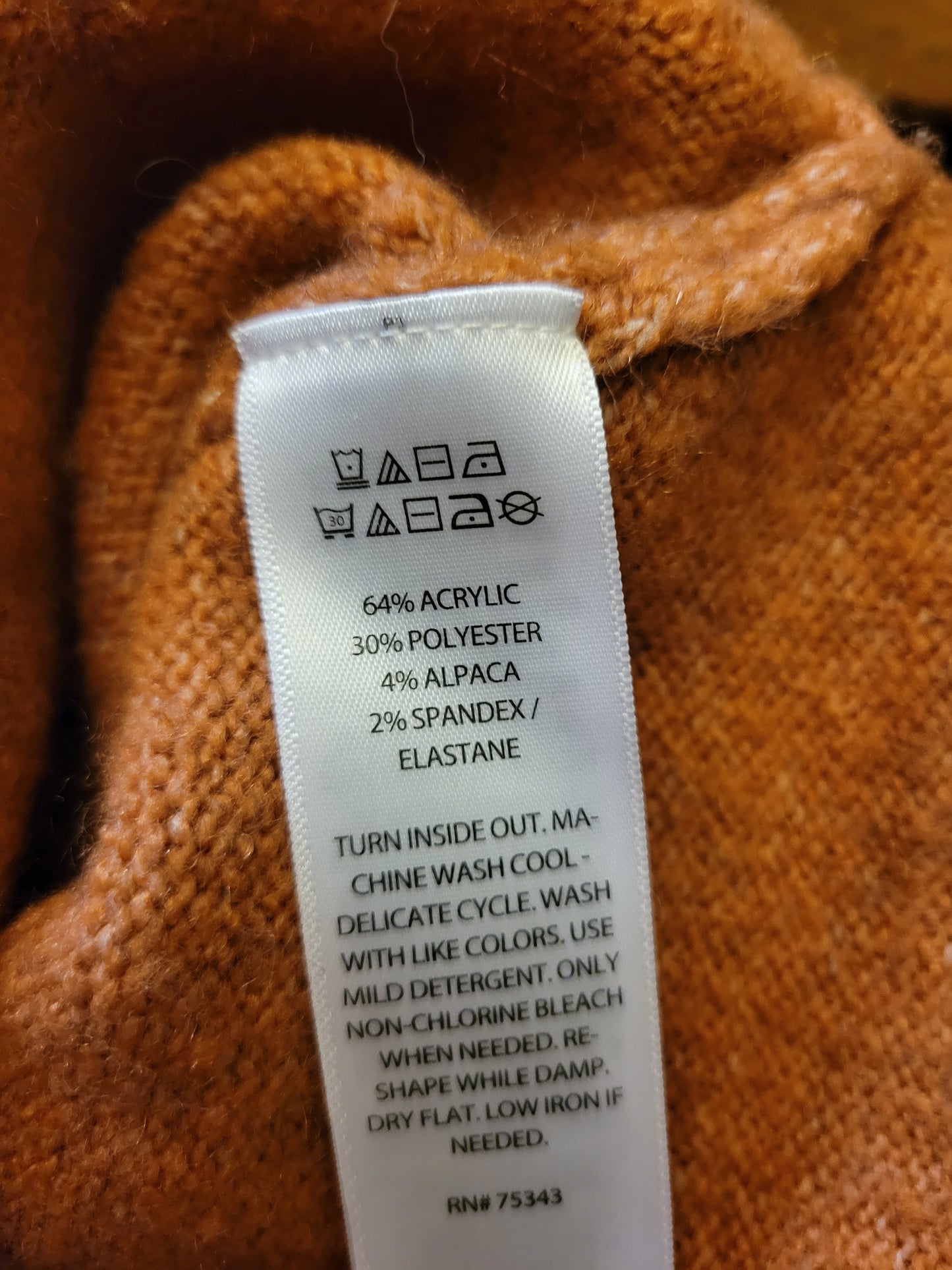 Autumn Ember Softknit Sweater