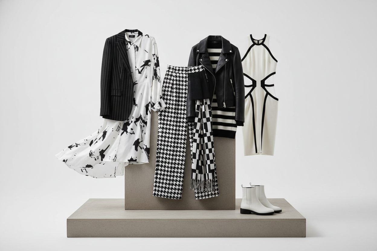 Marvelous- Black and White Sophistication & Basic Wardrobe Pieces
