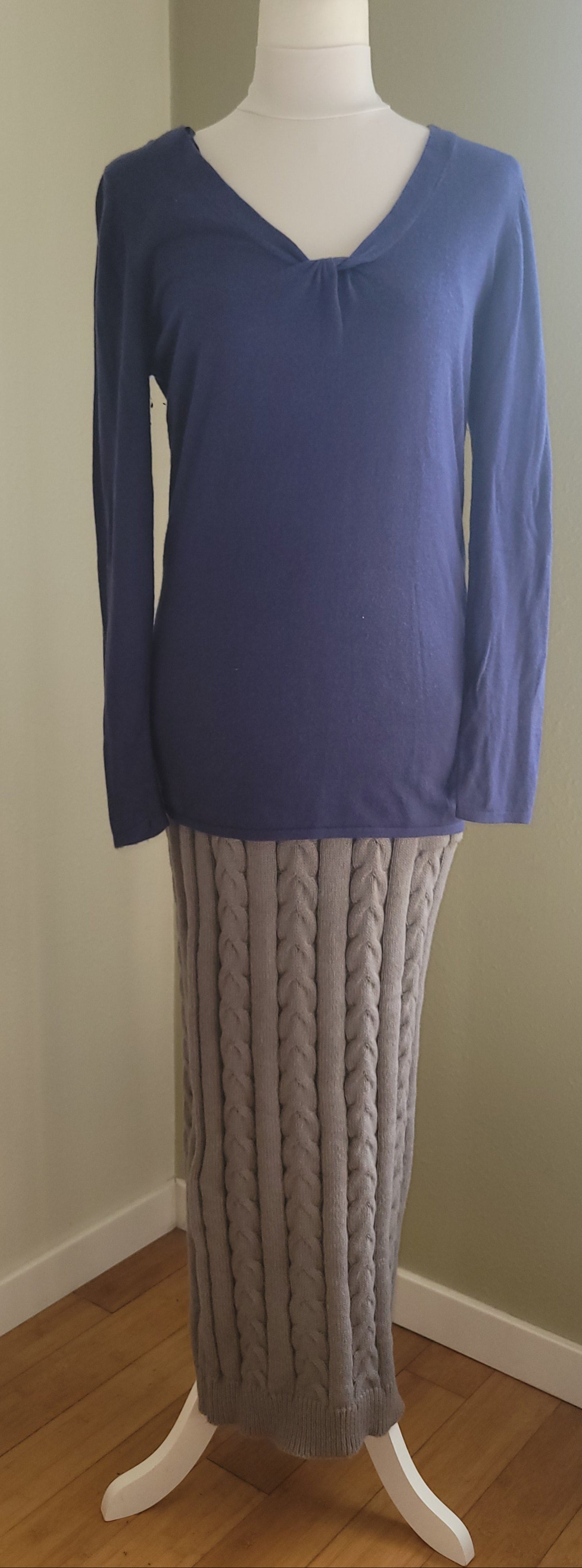 Twilight Blue Soft Knit Sweater