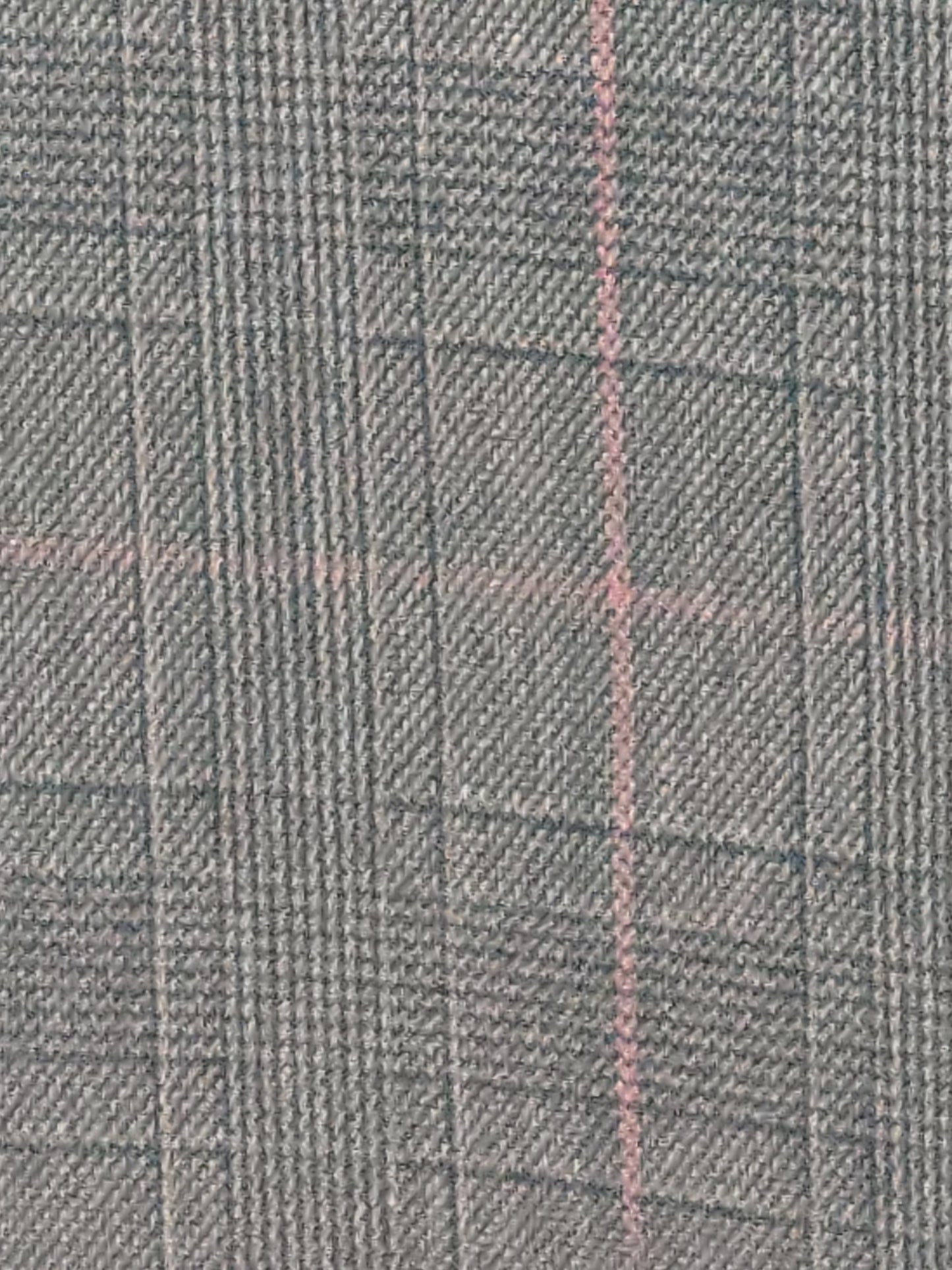 Soft Glen Tweed-Look Trousers in Black, Gray & Apricot