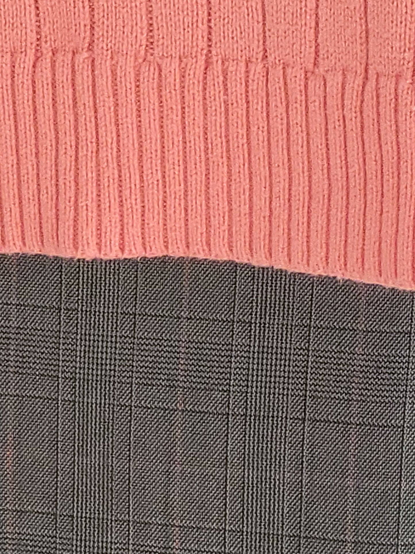 Apricot Cable-Knit Sweater