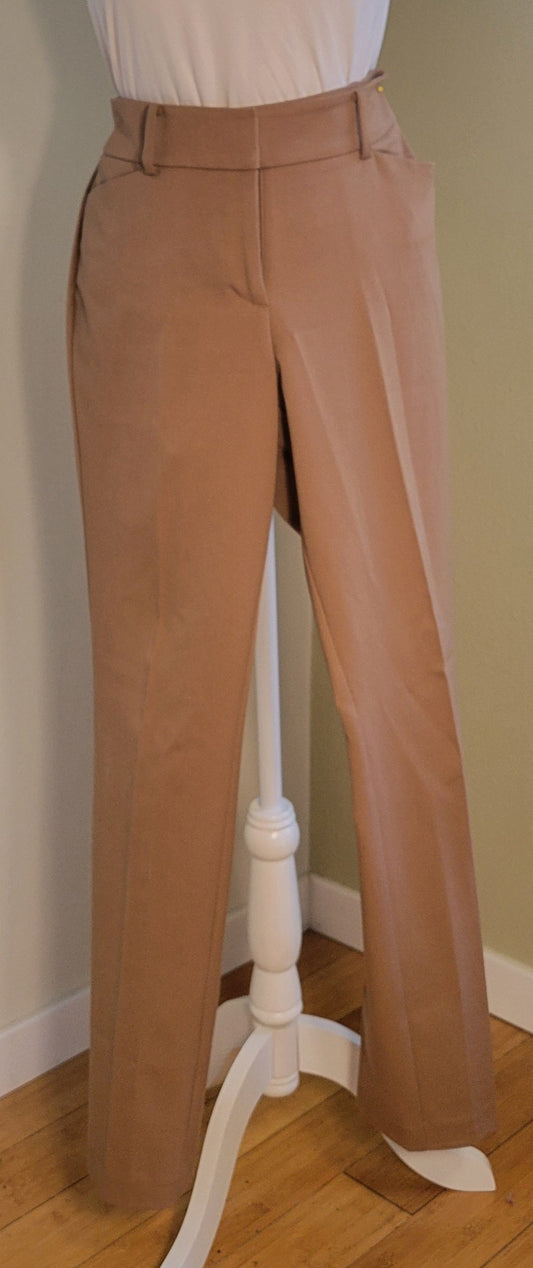Soft Camel Tailored Trousers