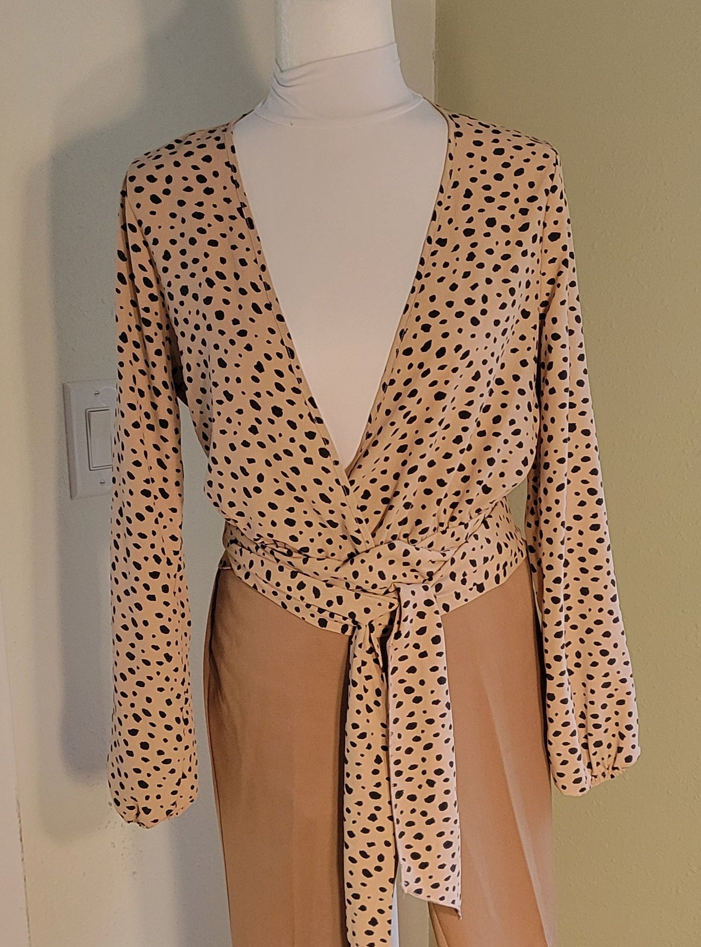 Soft Camel Tailored Trousers