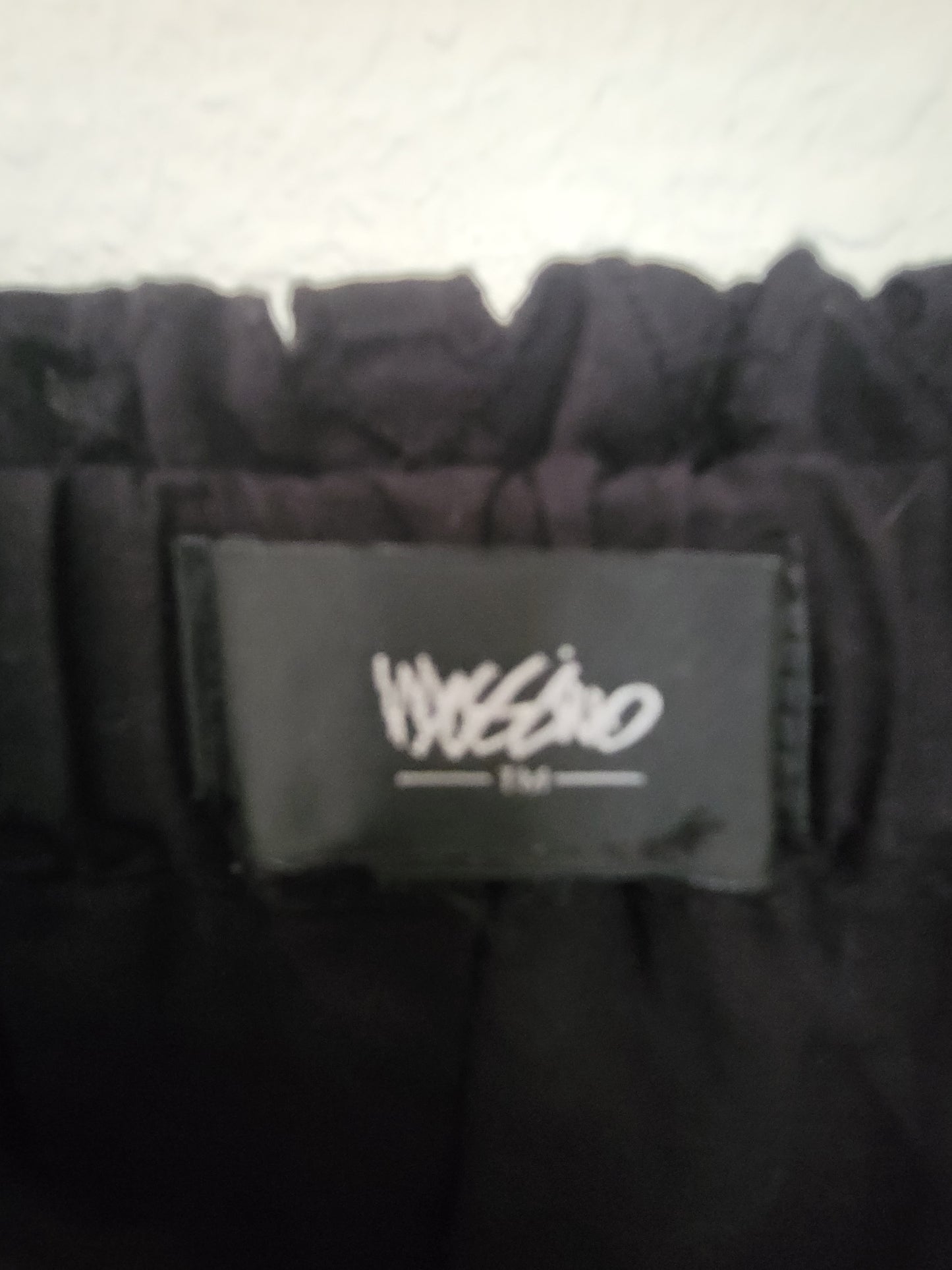 Mossimo Black Eyelet Midi Skirt