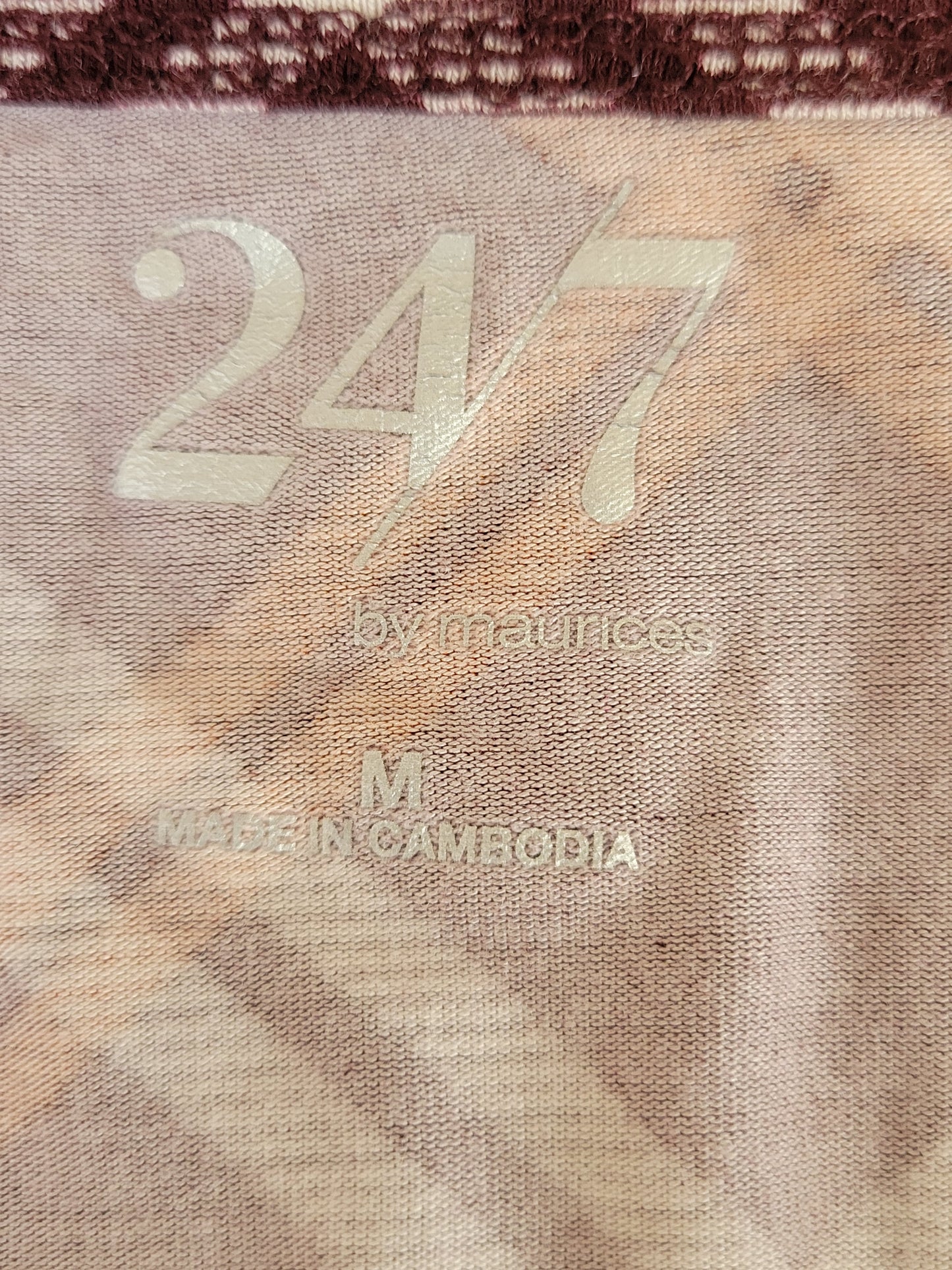 Autumn Plaid Soft Knit Top