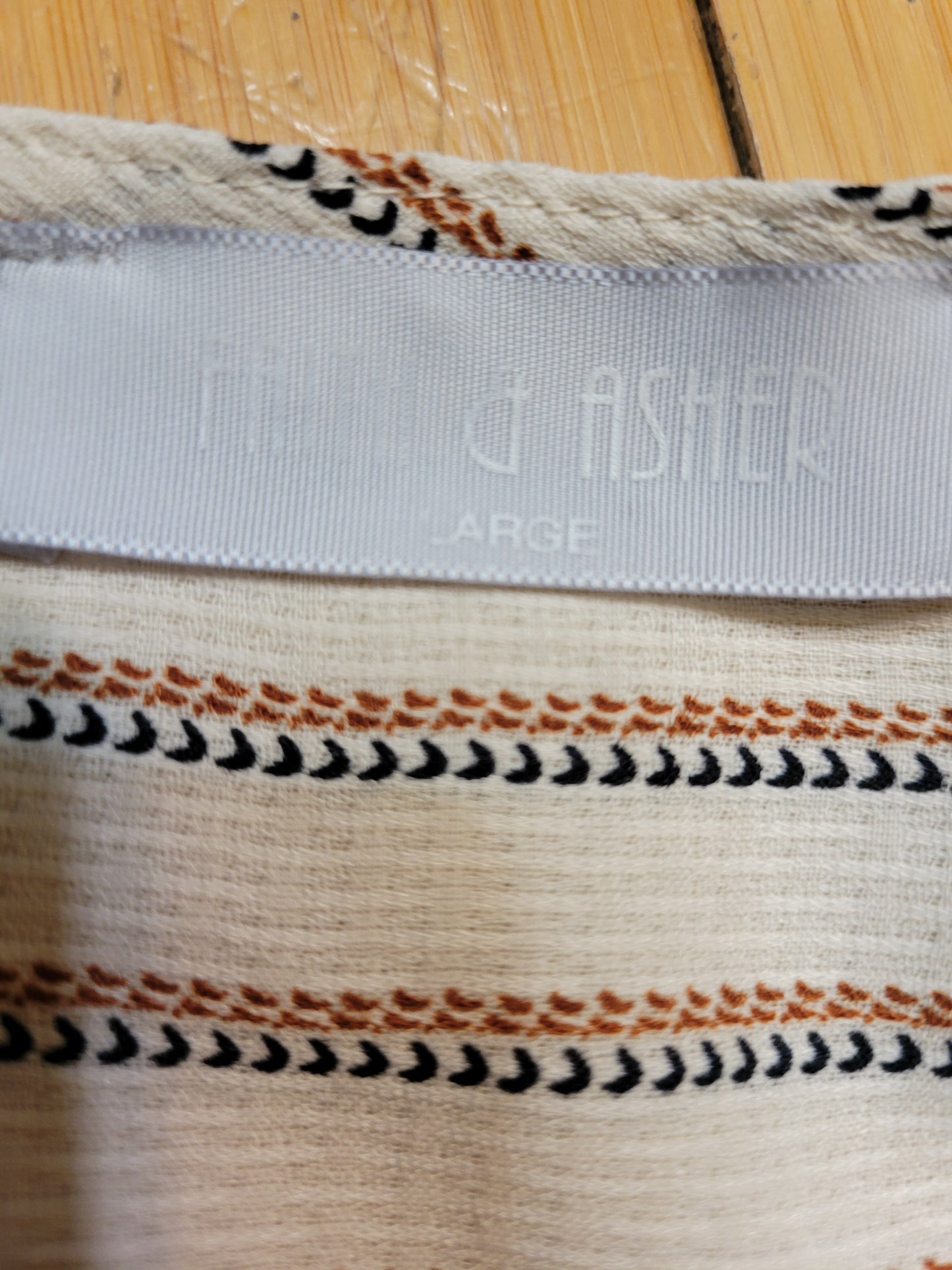 Faith & Asher Cream Stripe Blouse – Soft Lines & Effortless Ease