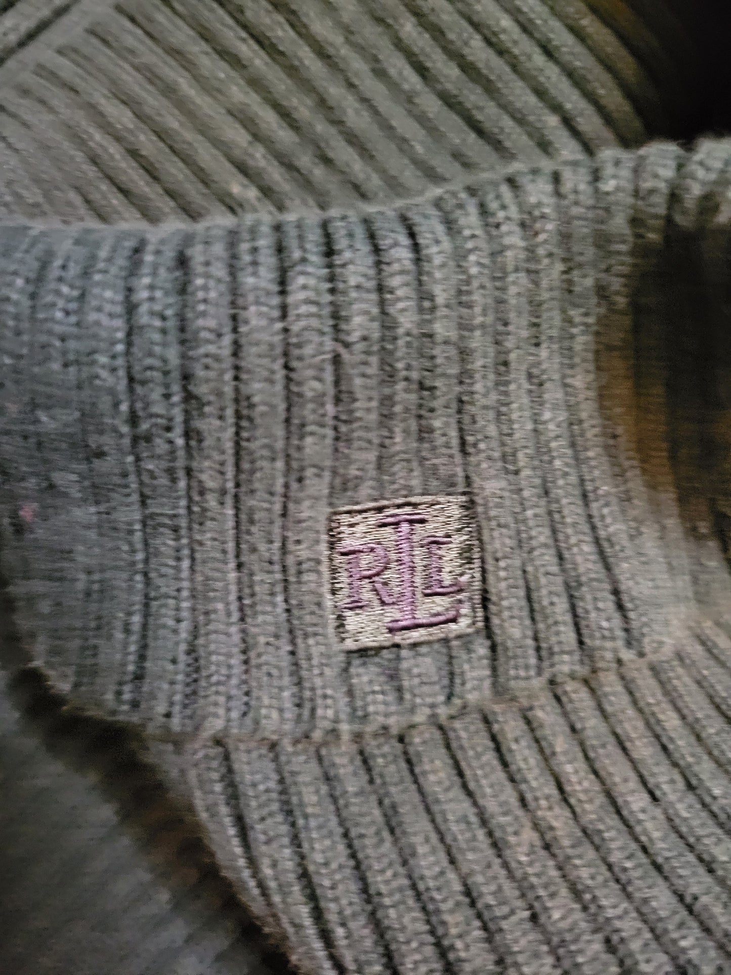 Lauren Ralph Lauren Forest-Rib Turtleneck