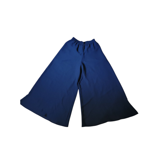 Midnight Chiffon Palazzo Pants