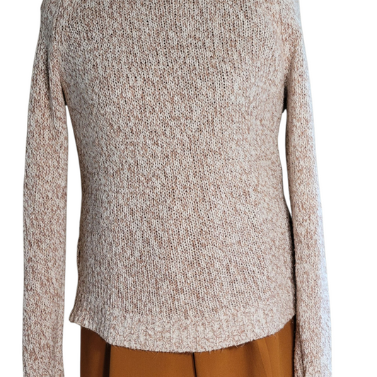 Soft Hearthlight Knit- Loft Marled Sweater