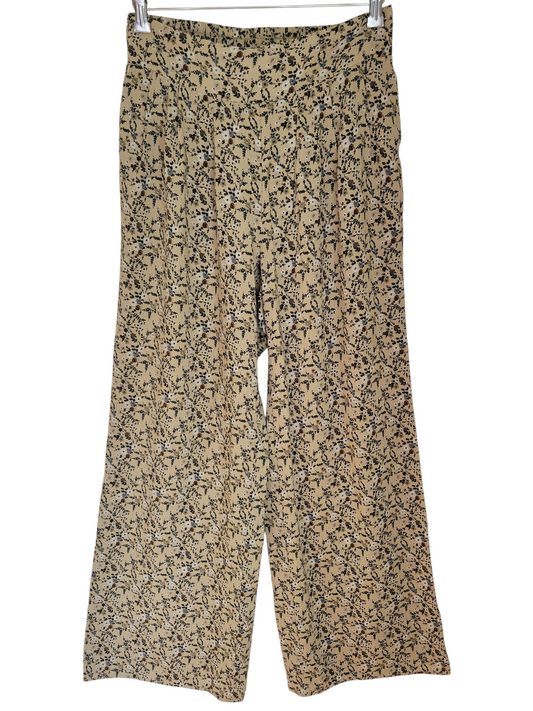 Soft Meadow Bloom Wide-Leg Pants